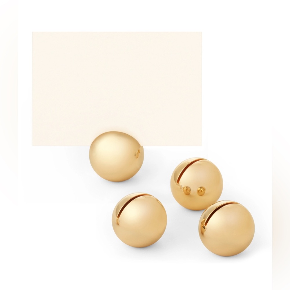 Aerin MATTEA PLACE CARD HOLDERS, SET OF 4